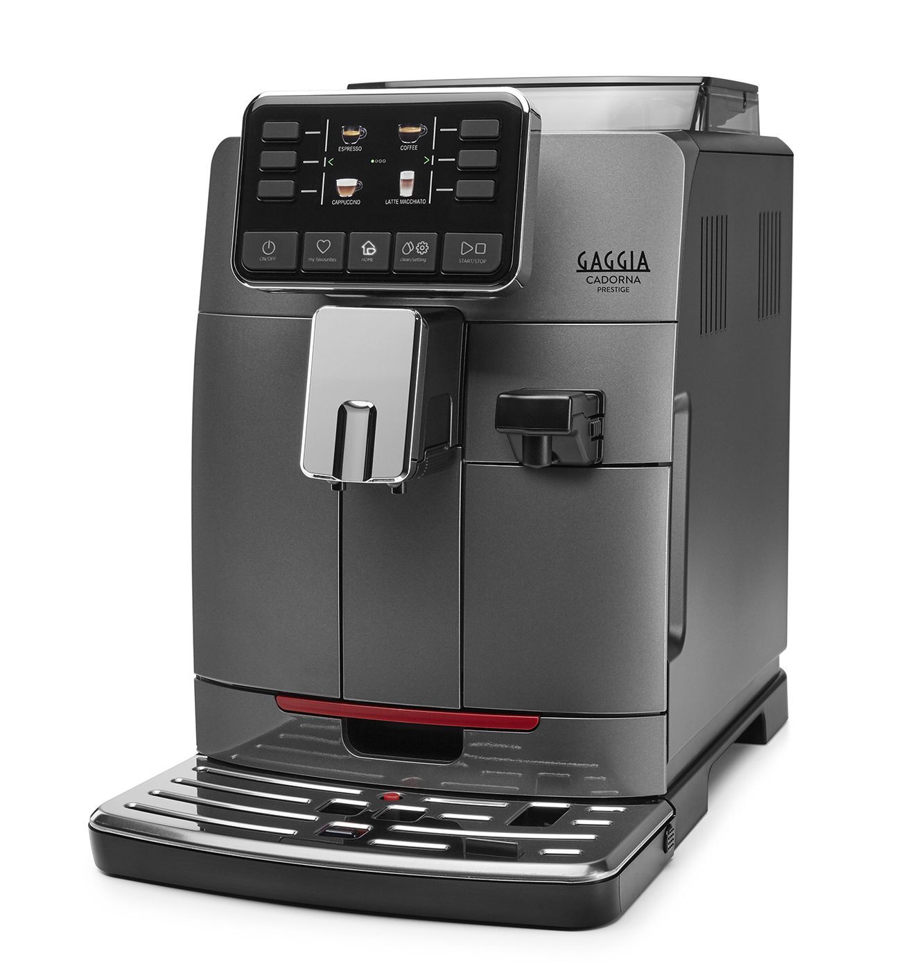 Кофемашина Gaggia CADORNA Prestige OTC, серебристый/черный