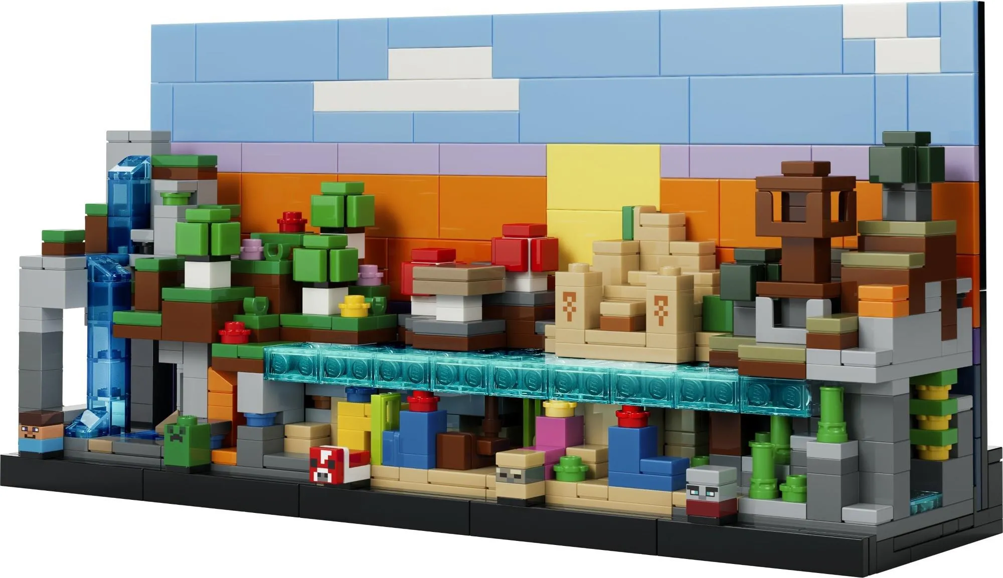 Конструктор LEGO Minecraft 21589 Мини-биомы