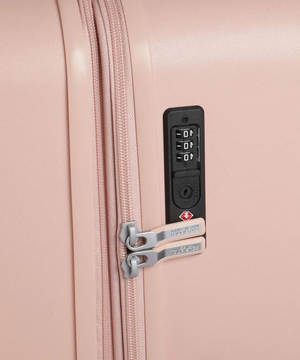 American Tourister Dynabelt Чемодан Чемодан на 4 колесах бежевый 77 см 104л
