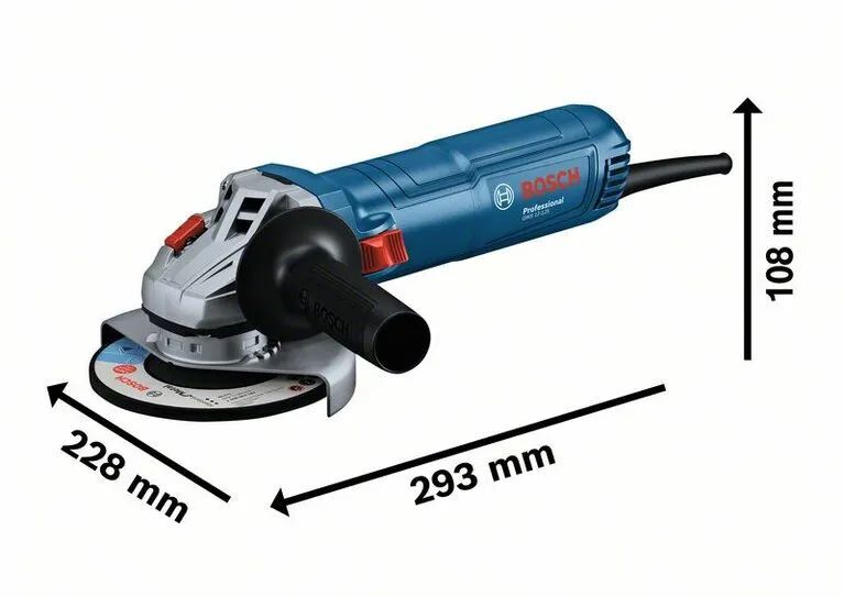 Угловая шлифовальная машина Bosch GWS 12-125 06013A6101
