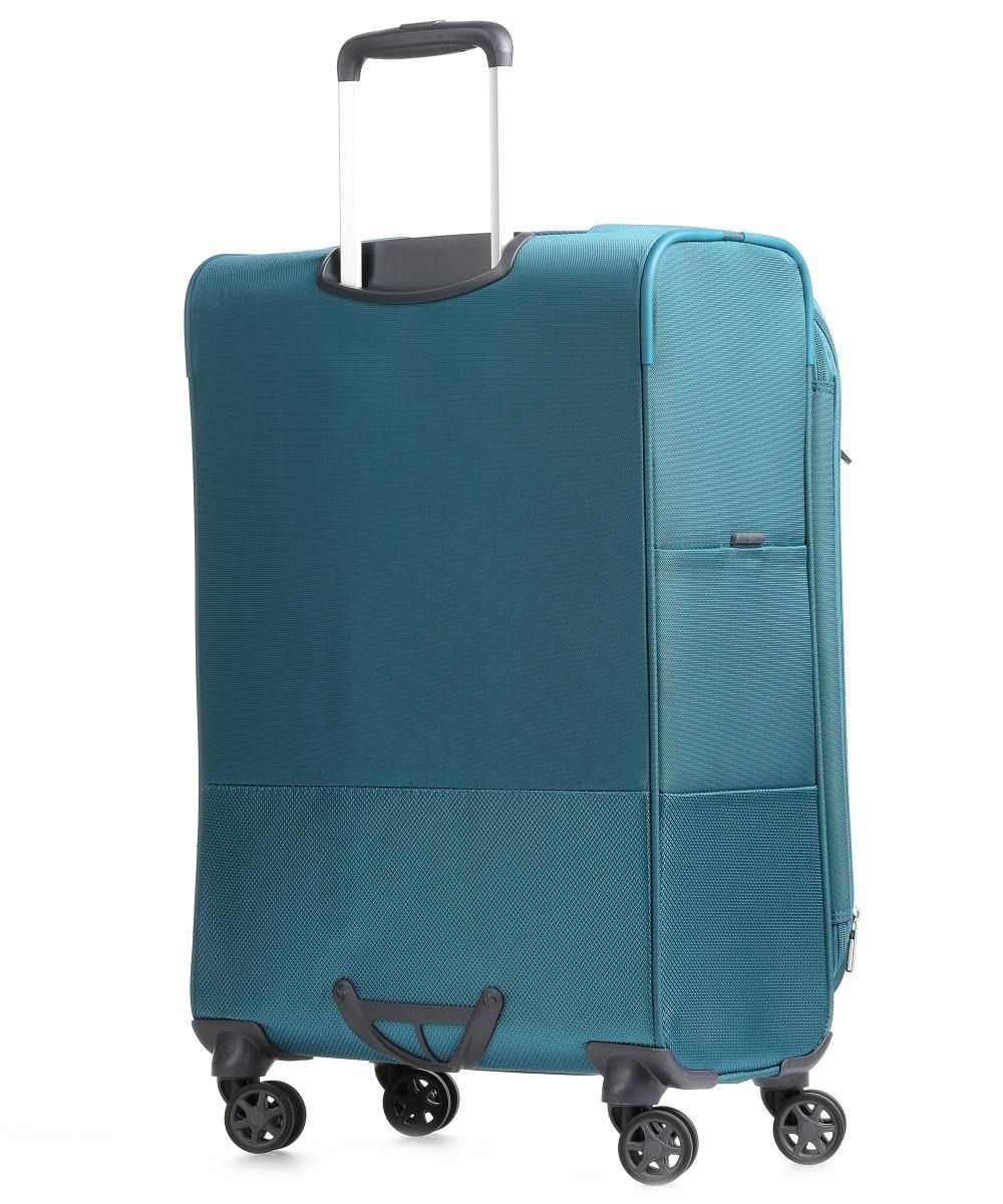 Чемодан Samsonite Popsoda, 73.5 л, размер M, бирюзовый