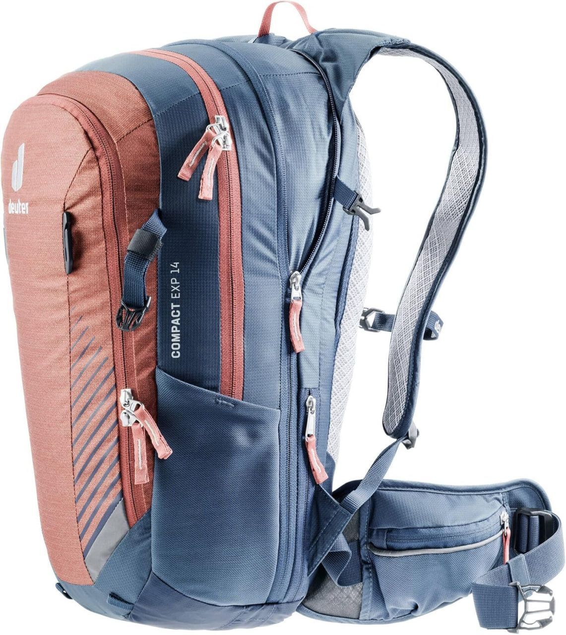 Рюкзак Deuter Compact Exp 14, Темно-синий/Бордовый
