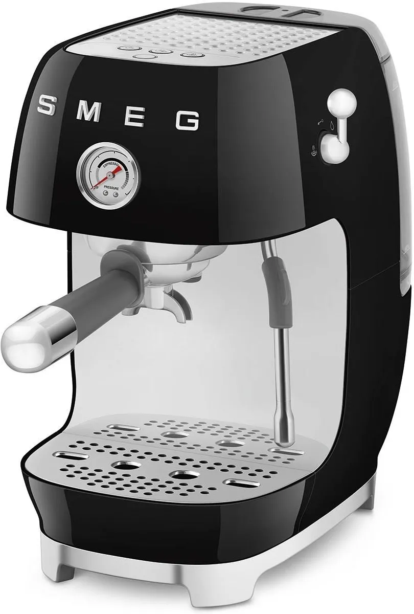 Кофемашина Smeg ECF03, черная