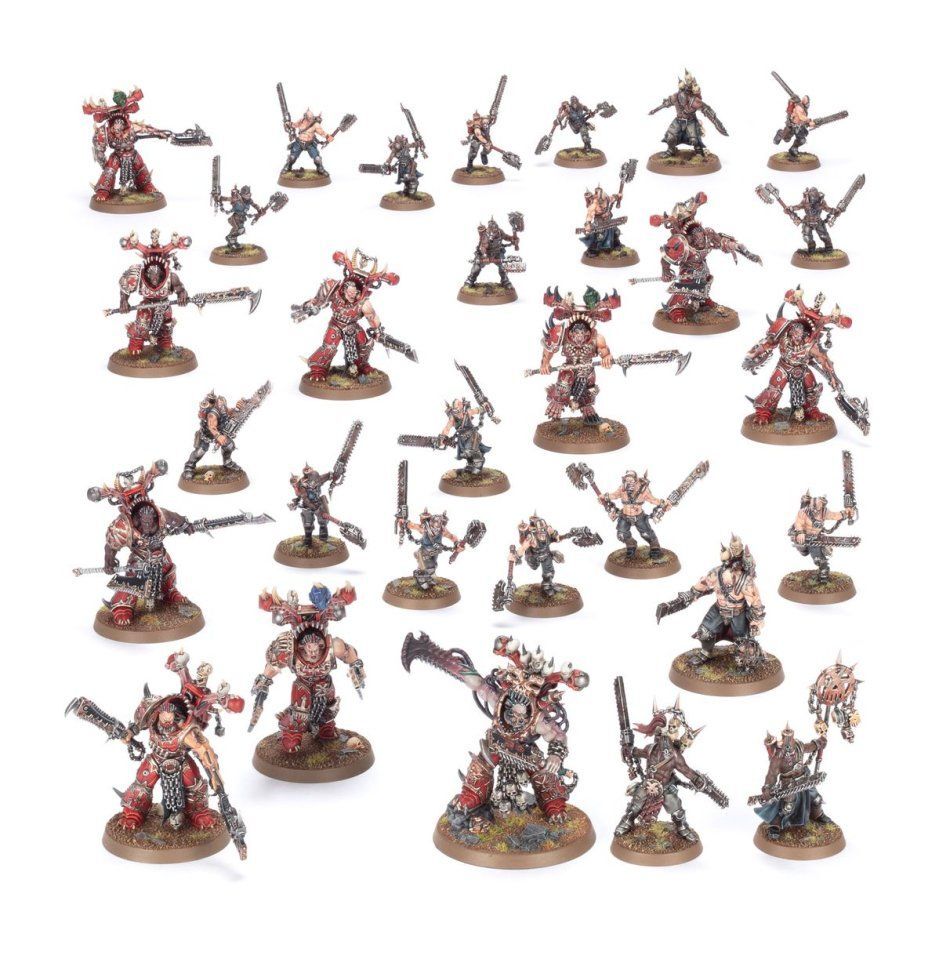 Набор Games Workshop Warhammer 40000 World Eaters Battleforce: Gorestorm Slaughterpack
