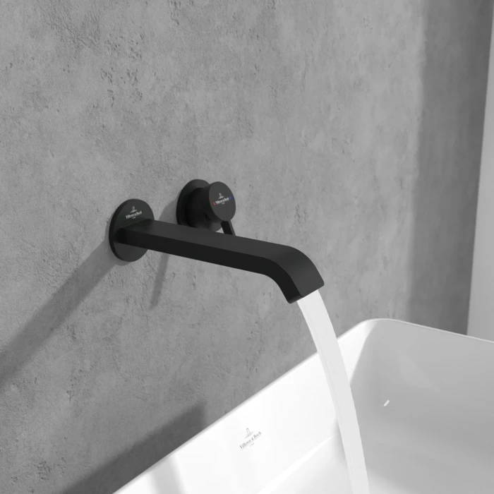 Смеситель для раковины Villeroy & Boch Dawn AquaSmart матовый черный TVZ106003001K5
