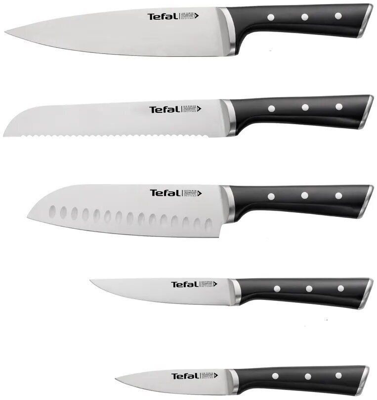 Набор Tefal K232S574, 5 ножей и подставка