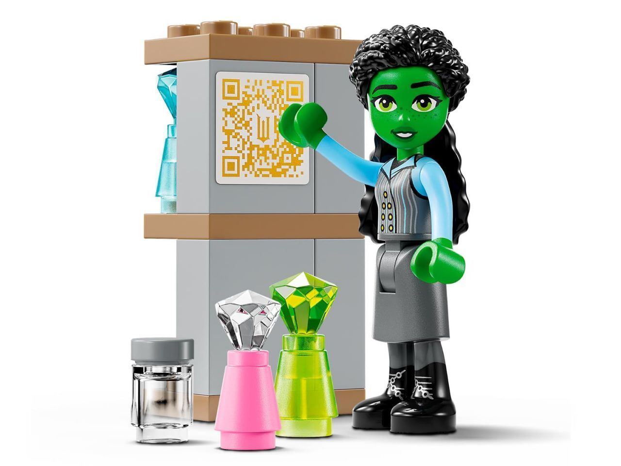 LEGO Wicked 75681 Глинда, Эльфаба и Несса Роуз в университете Шиз