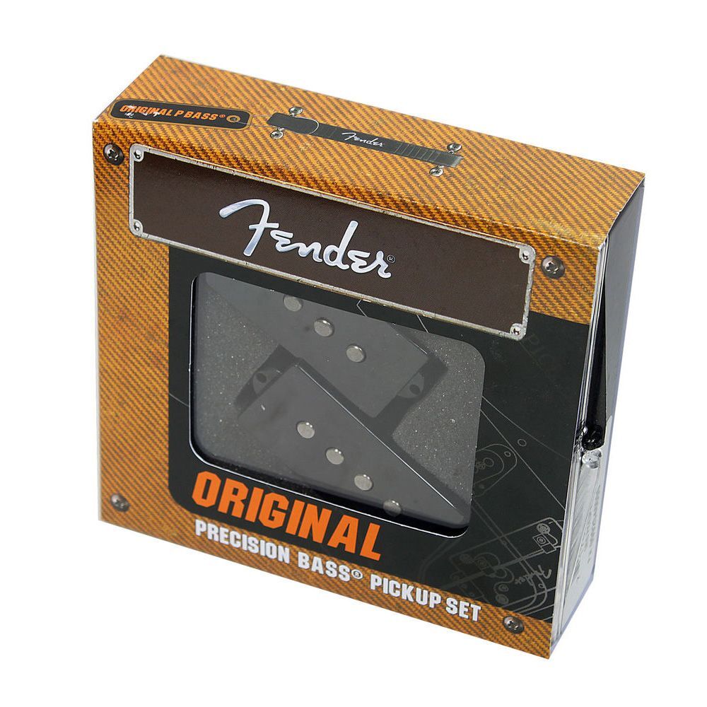 Звукосниматель для гитары Fender Precision P Bass Original Pickups Set Kit BLACK 099 2046 000