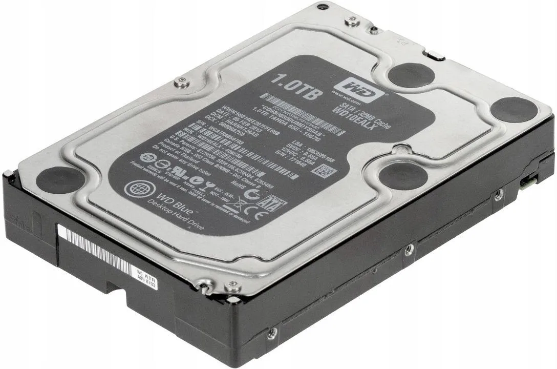 Жёсткий диск WD Blue WD10EALX-408EA0 1TB 3.5" SATA III 7200RPM