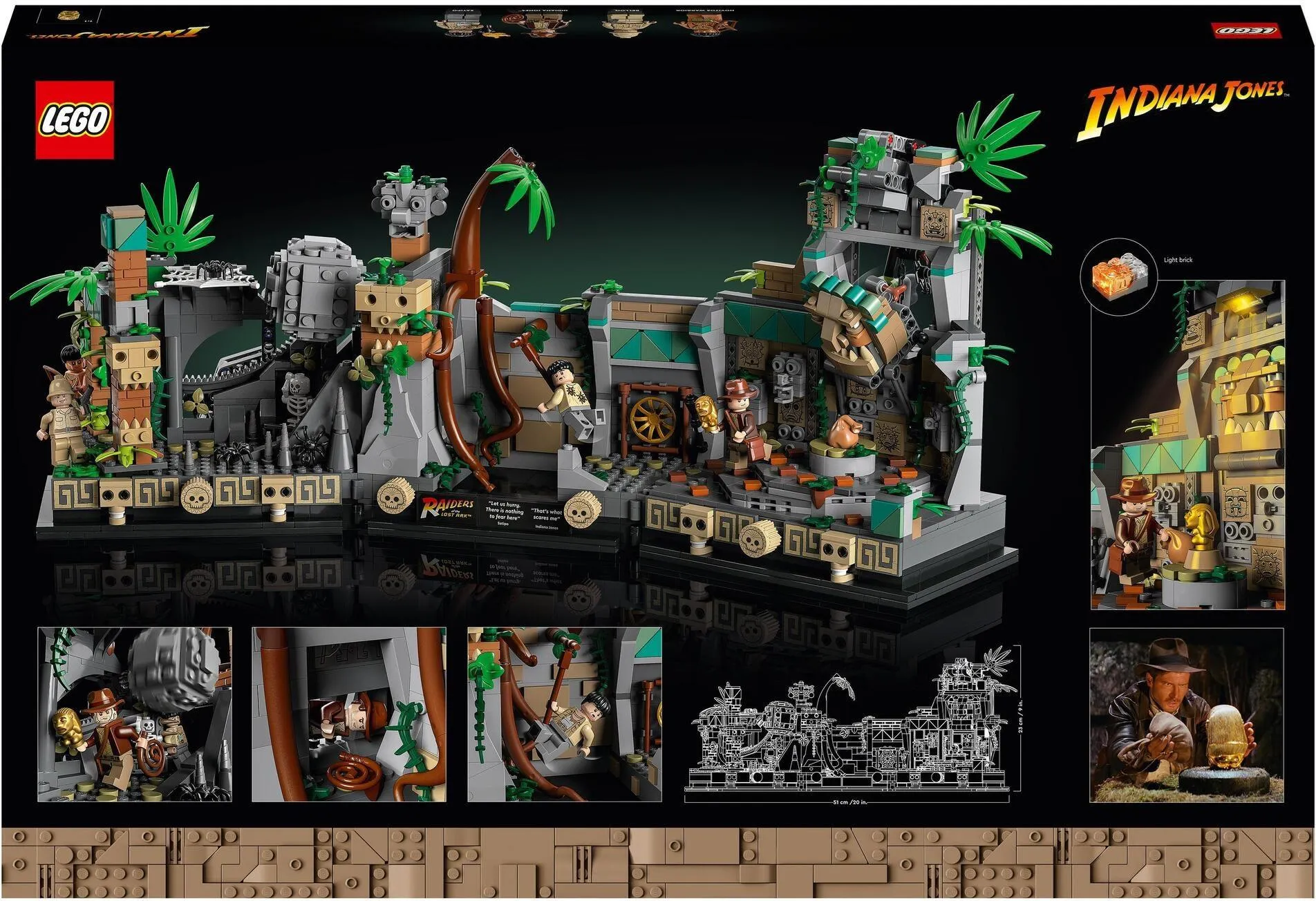LEGO Indiana Jones 77015 Храм золотого идола