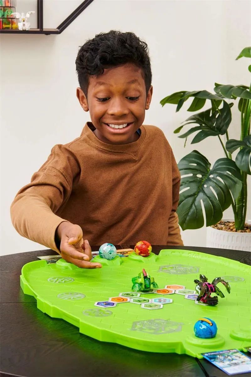 Фигурка Bakugan Evo Battle Arena - Боевая арена + фигурка Леонидас - Бакуган 6062734