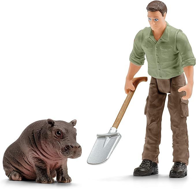 Игровой набор Schleich Вертолет-спасатель для диких животных 42476