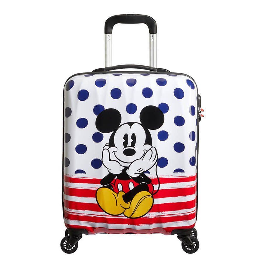 Чемодан American Tourister Kabinowa Disney Legends - Mickey Blue Dots