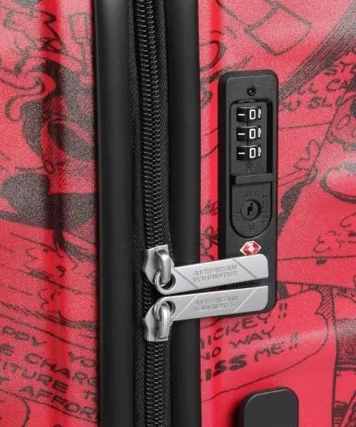 American Tourister Wavebreaker Disney Чемодан на 4 колесах Mickey Comics Red 96л