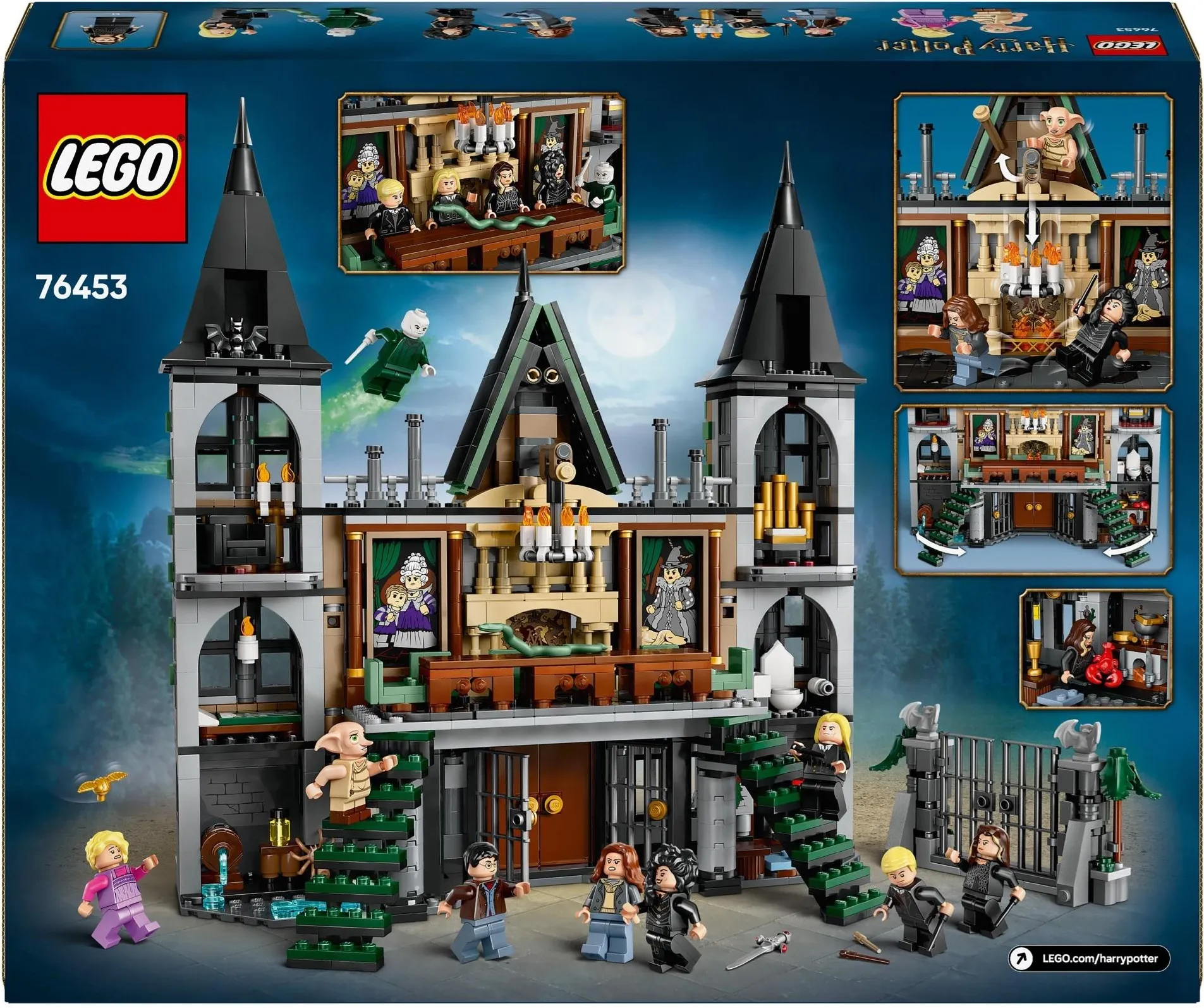 Конструктор LEGO Harry Potter 76453 Особняк Малфоев