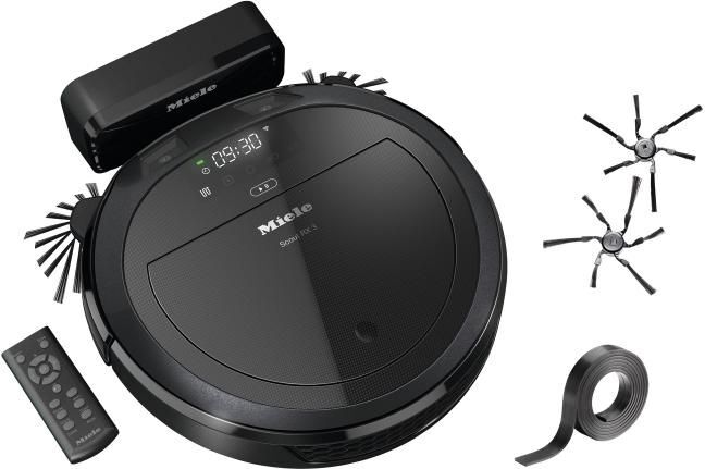 Робот-пылесос Miele SPQL0 Scout RX3 OBSW чёрный обсидиан 41PQL005RU