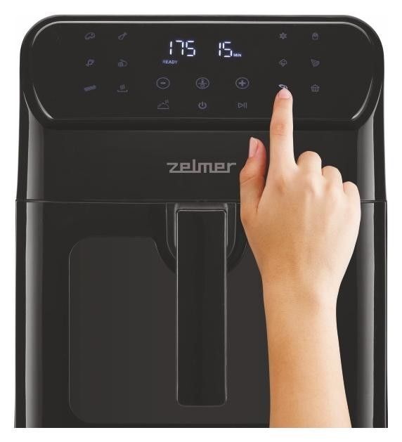 Аэрогриль Zelmer ZAF6500 1500 Вт 6,5 л, черный