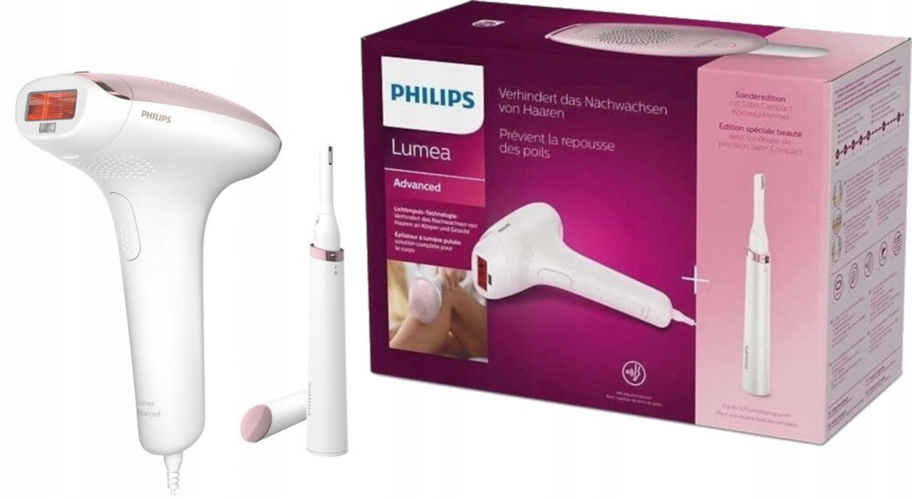 Фотоэпилятор Philips BRI920/00 Lumea Advanced, белый