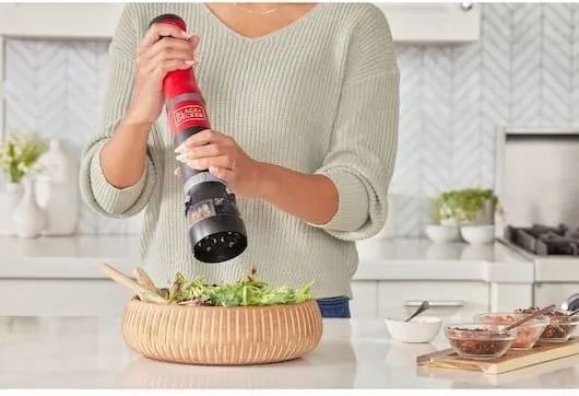 Погружной блендер аккумуляторный Black&Decker BCKM1016KSRQW с аккумулятором и ЗУ