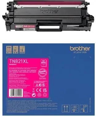 Картридж Brother TN-821XXLM фиолетовый