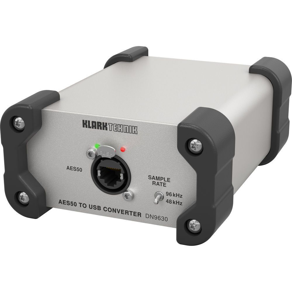 KLARK TEKNIK DN9630 USB-AES50 интерфейс, I/O 48 каналов/48 кГц или 24 канала/96 кГц.