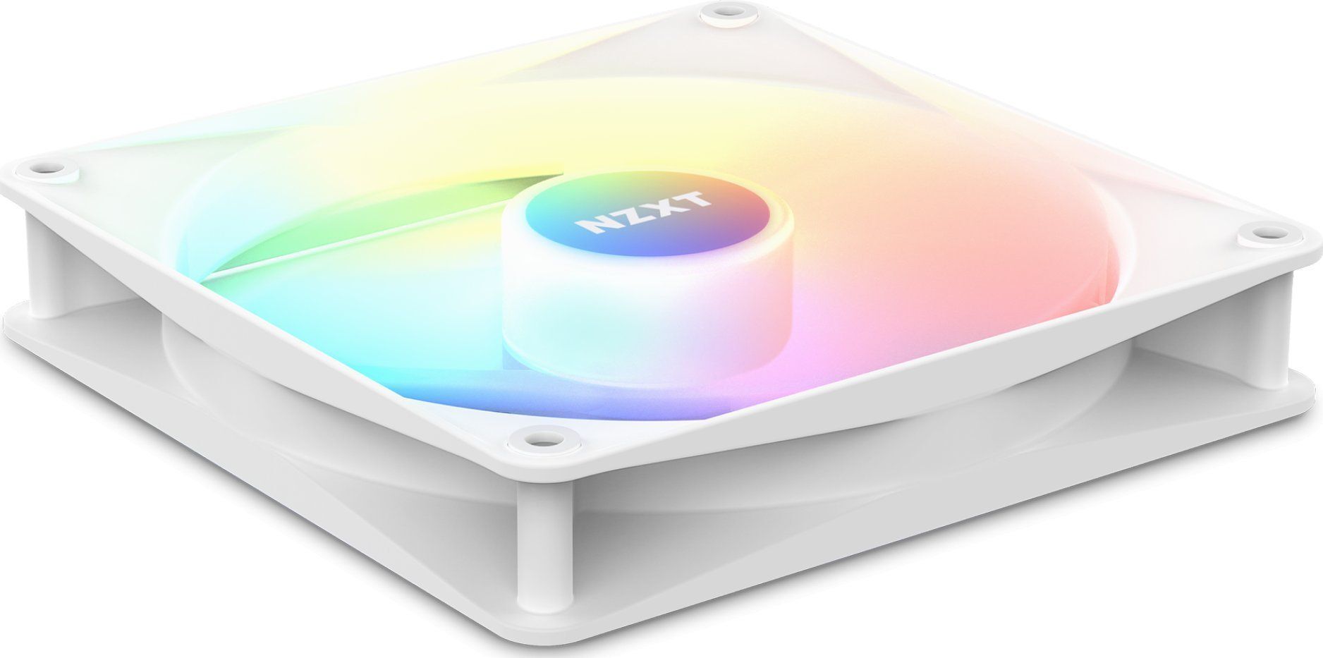 Комплект вентиляторов NZXT F120 RGB Core Triple Pack (RFC12TFW1), белый