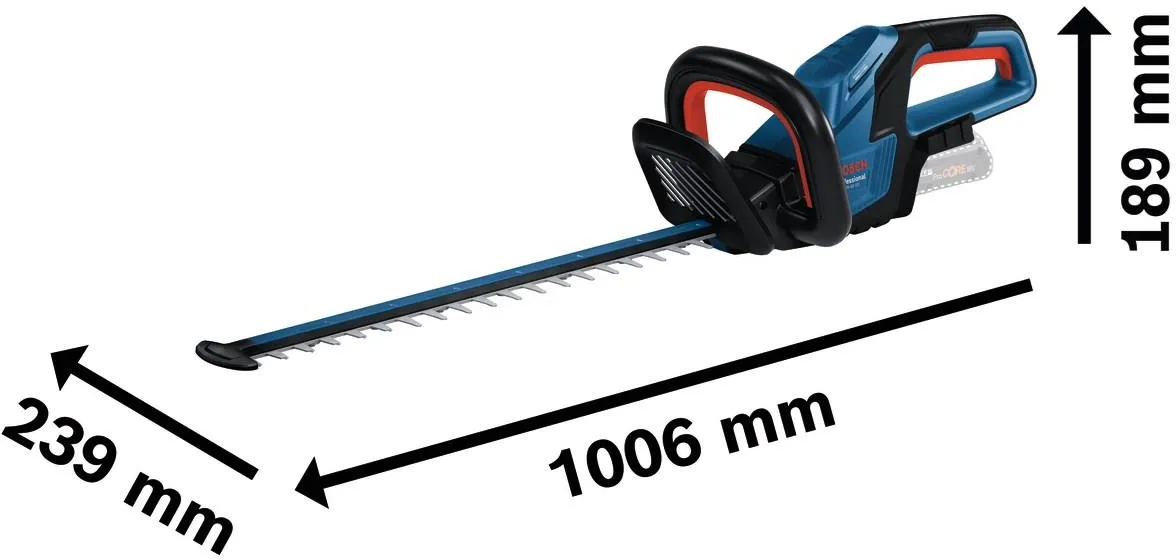 Аккумуляторный кусторез Bosch GHE 18V-50 II Professional 06008C9600