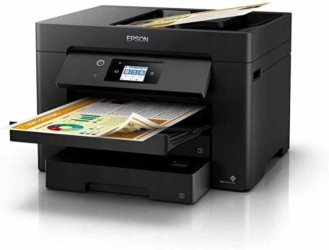 МФУ струйное Epson Workforce WF-7830DTWF, цветн A3