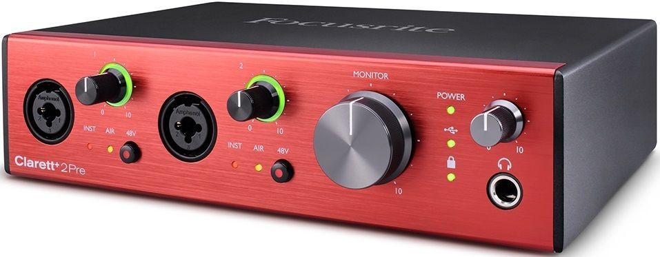 Внешняя звуковая карта Focusrite Clarett 2Pre USB