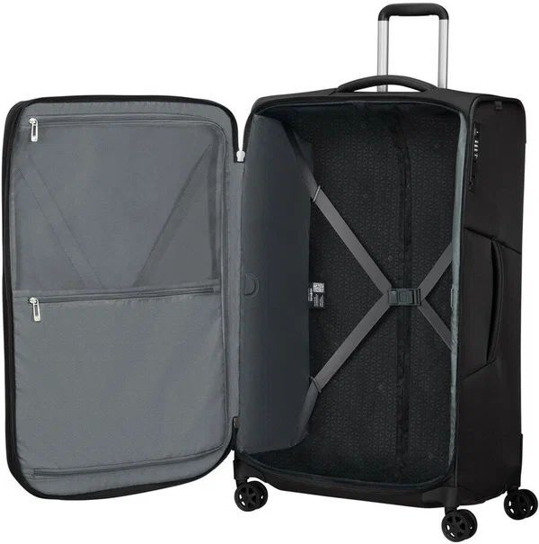 Чемодан Samsonite Respark 79 см, 140 л, черный