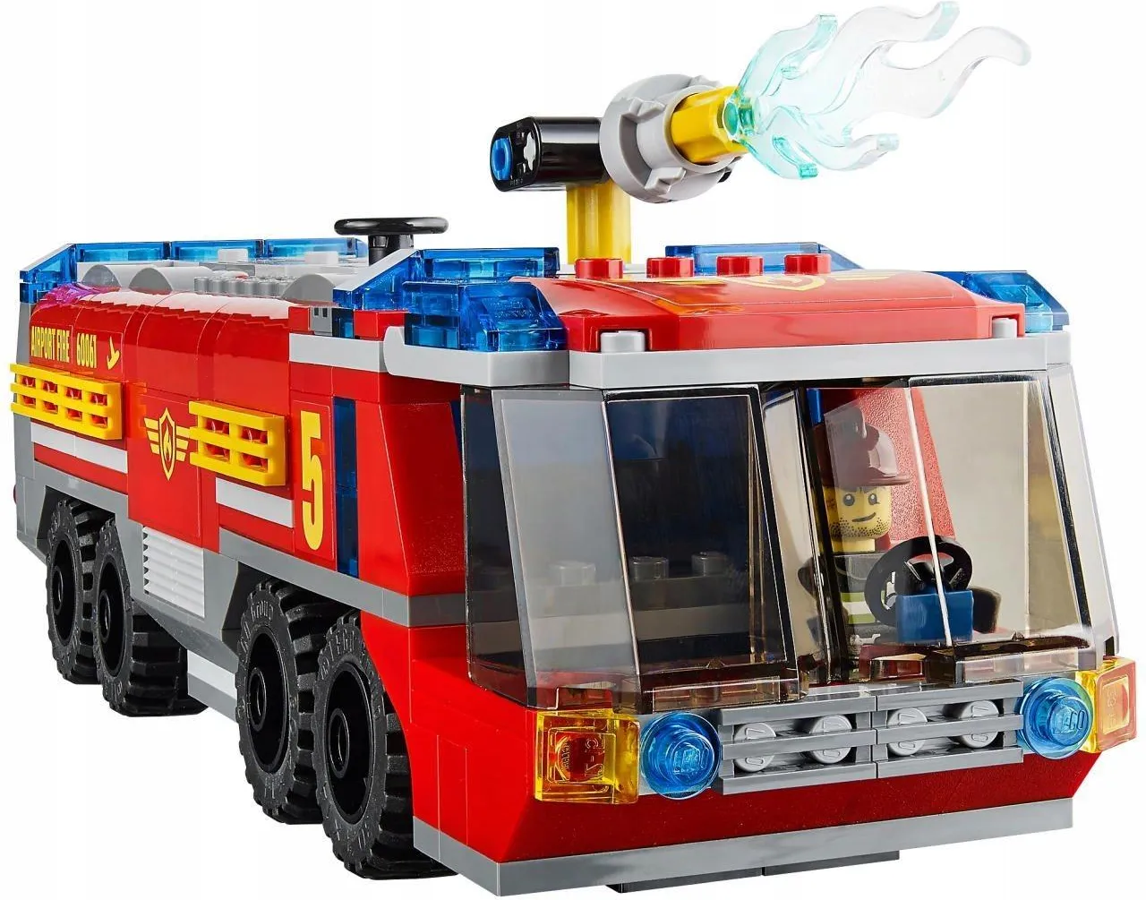 Конструктор LEGO City 60061 Аэродромная пожарная машина