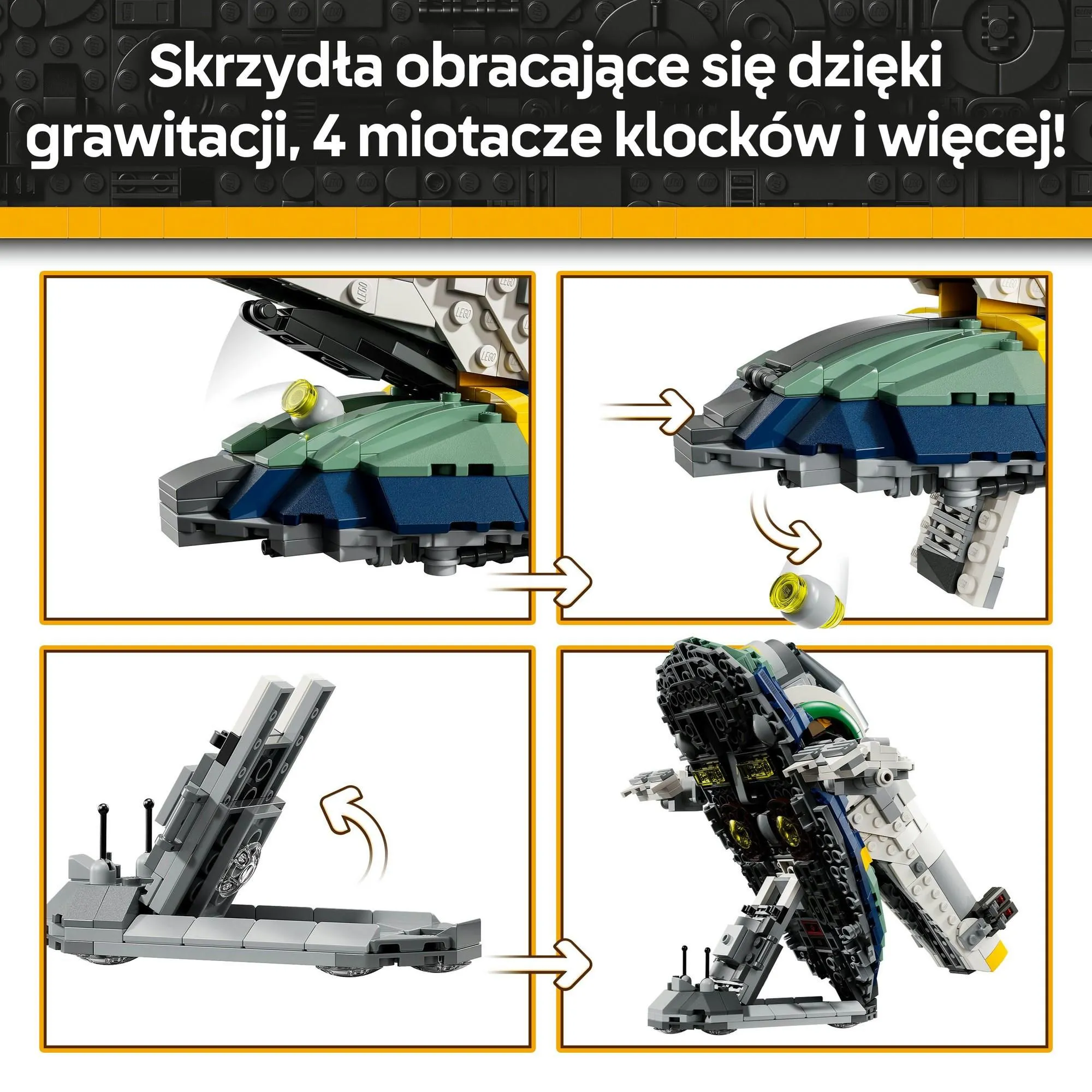 Конструктор LEGO Star Wars 75433 Космический корабль Джанго Фетта