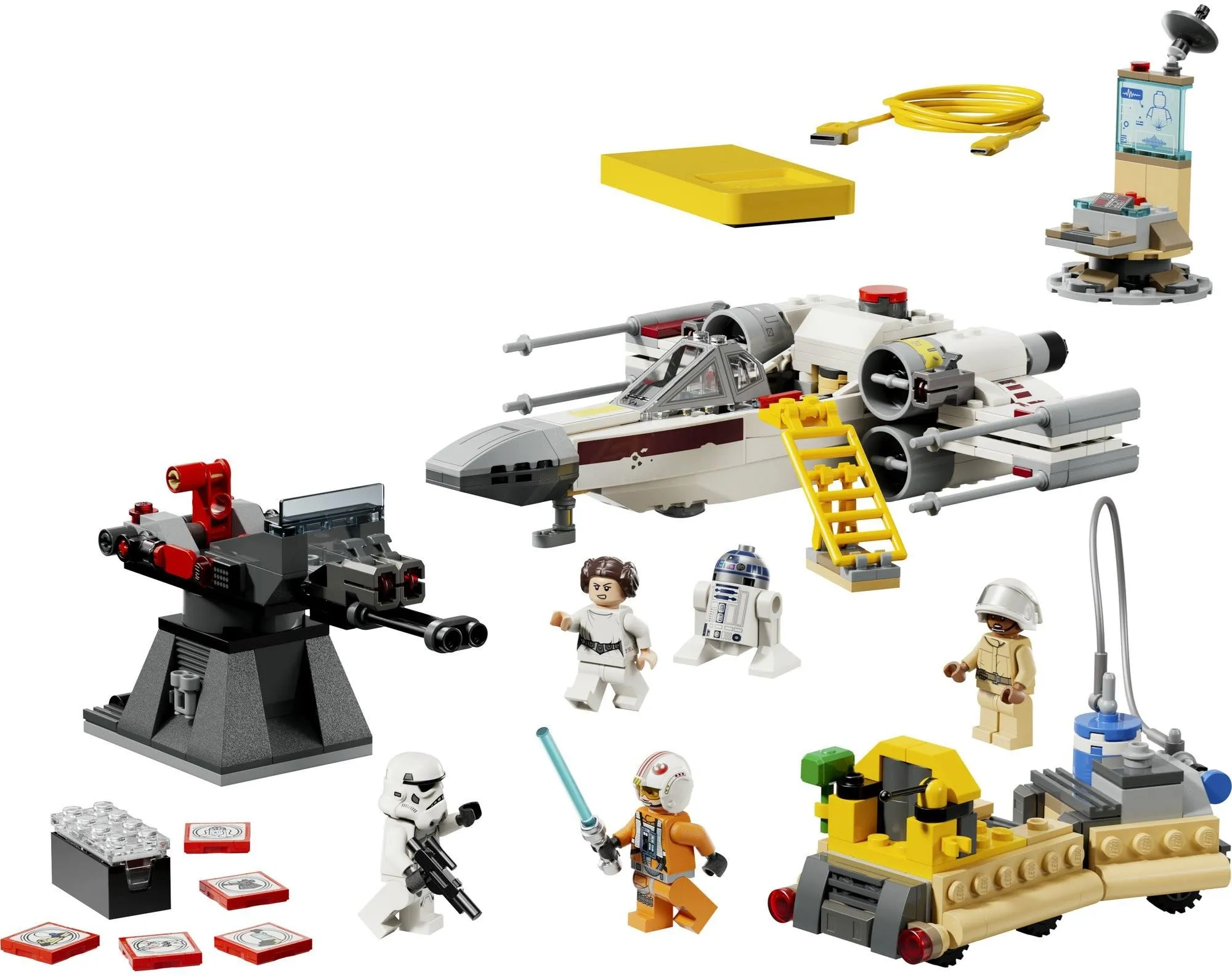 Конструктор LEGO Star Wars 75423 SMART Play: X-Wing Красная Пятёрка Люка
