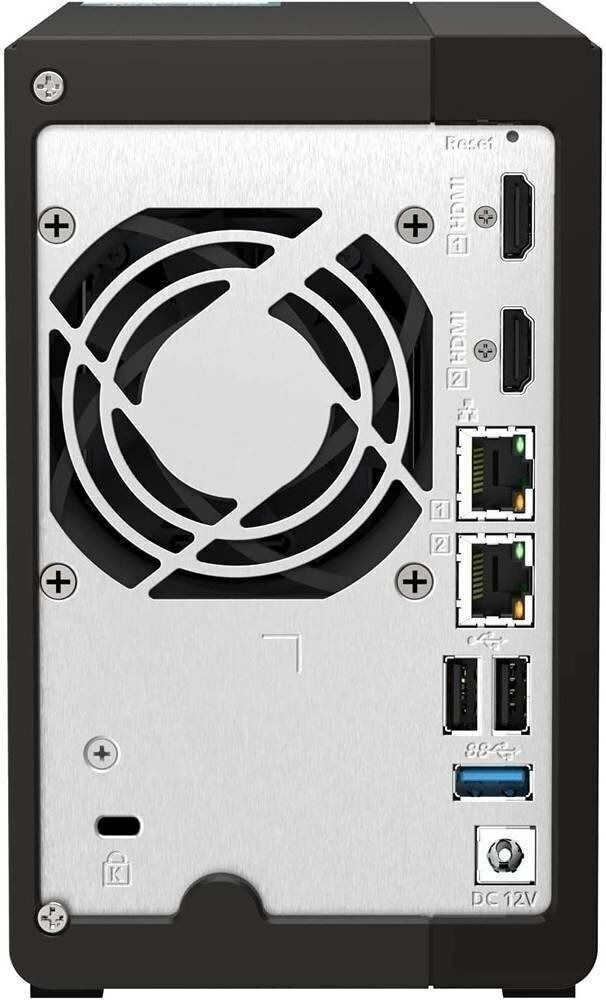 Qnap Сетевое хранилище NAS Original TS-253E-8G 2-bay настольный Celeron J6412