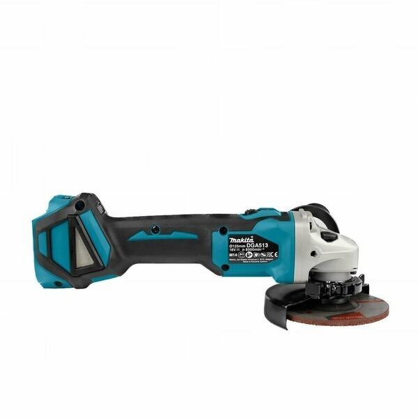 Аккумуляторная УШМ Makita DGA513Z, 125 мм, без аккумулятора
