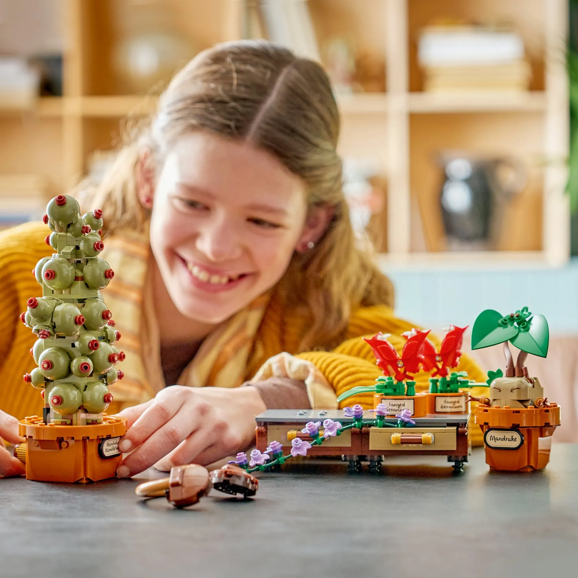 Конструктор LEGO Harry Potter 76474 Растения с урока травологии в Хогвартсе