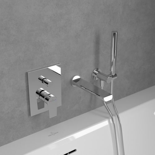 Встраиваемый смеситель для ванны с душем Villeroy & Boch Liberty (TVS10700500061)