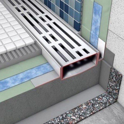 Дренажная решетка TECE drainline Basic полированная нержавеющая сталь 1500 мм 601510