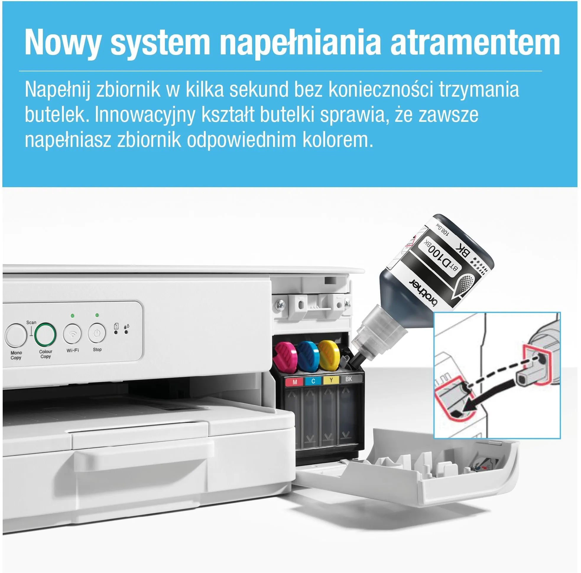 МФУ Brother InkBenefit DCP-T436W