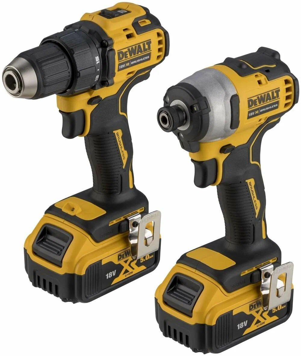 Набор инструментов DeWALT DCD708+DCF809, чемодан (DCK2061D2T-QW)