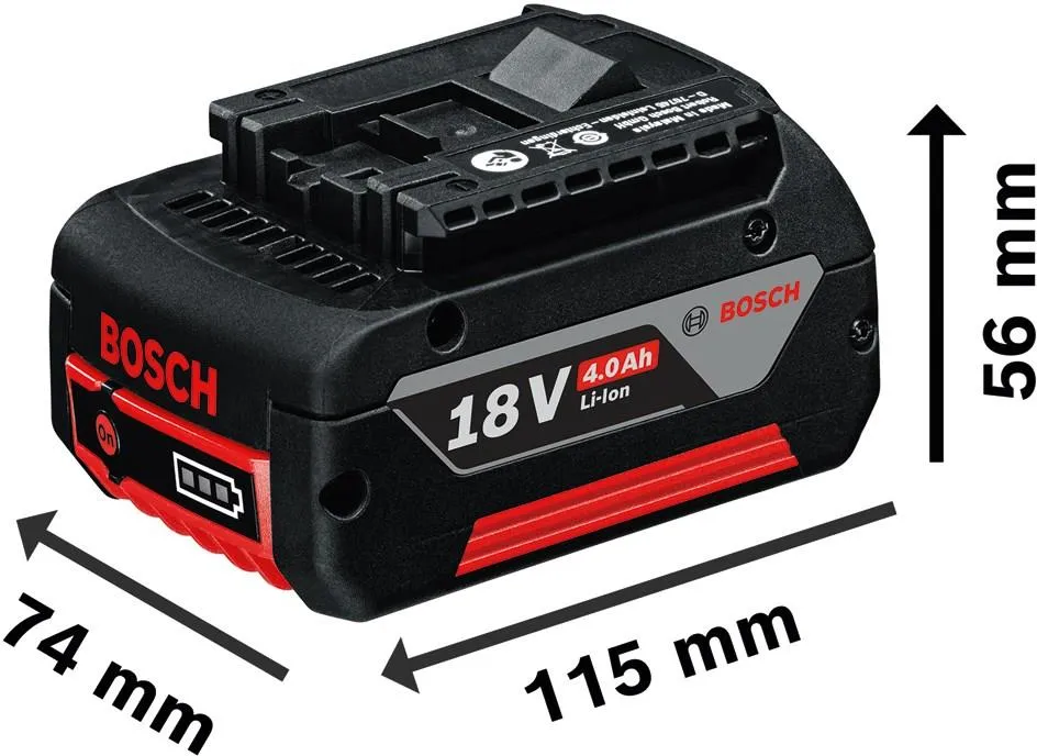 Аккумулятор Bosch GBA 18V 4.0Ah Professional 1600Z00038