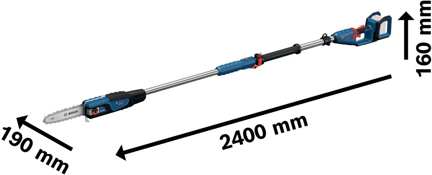 Аккумуляторная цепная пила Bosch GKE 18V-25 TP Professional 06008D6000