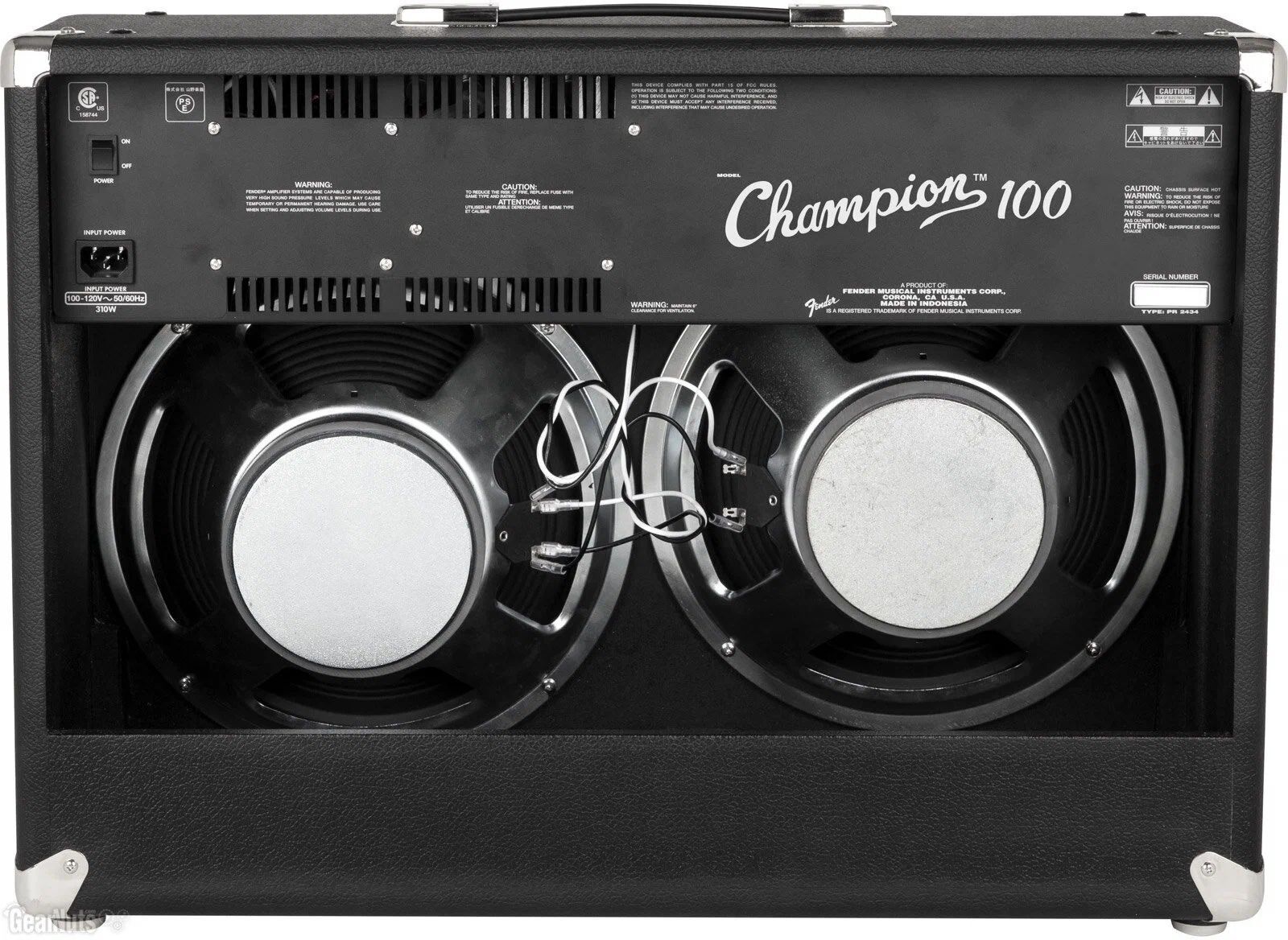 Комбоусилитель для электрогитары Fender Champion 100