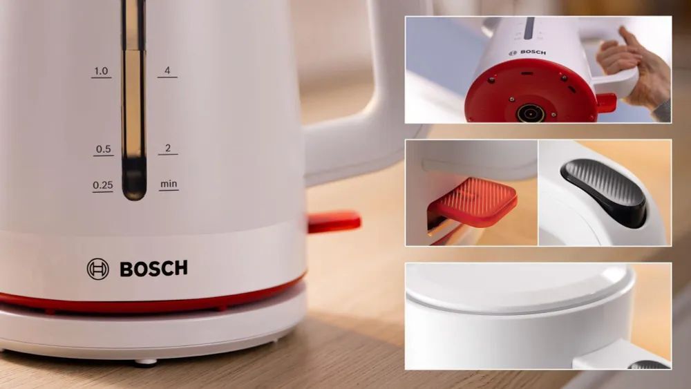 Bosch Электрический чайник MyMoment TWK3M121, белый