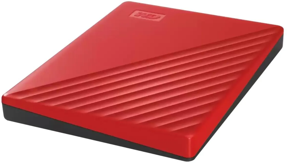 Внешний жёсткий диск Western Digital My Passport HDD 2 ТБ красный (WDBYVG0020BRD-WESN)