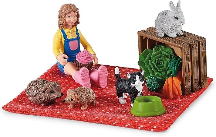 Игровой набор Schleich 72160 Пикник с маленькими животными