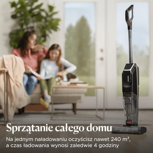 Вертикальный моющий пылесос BISSELL CrossWave OmniForce Edge 4017N, чёрный