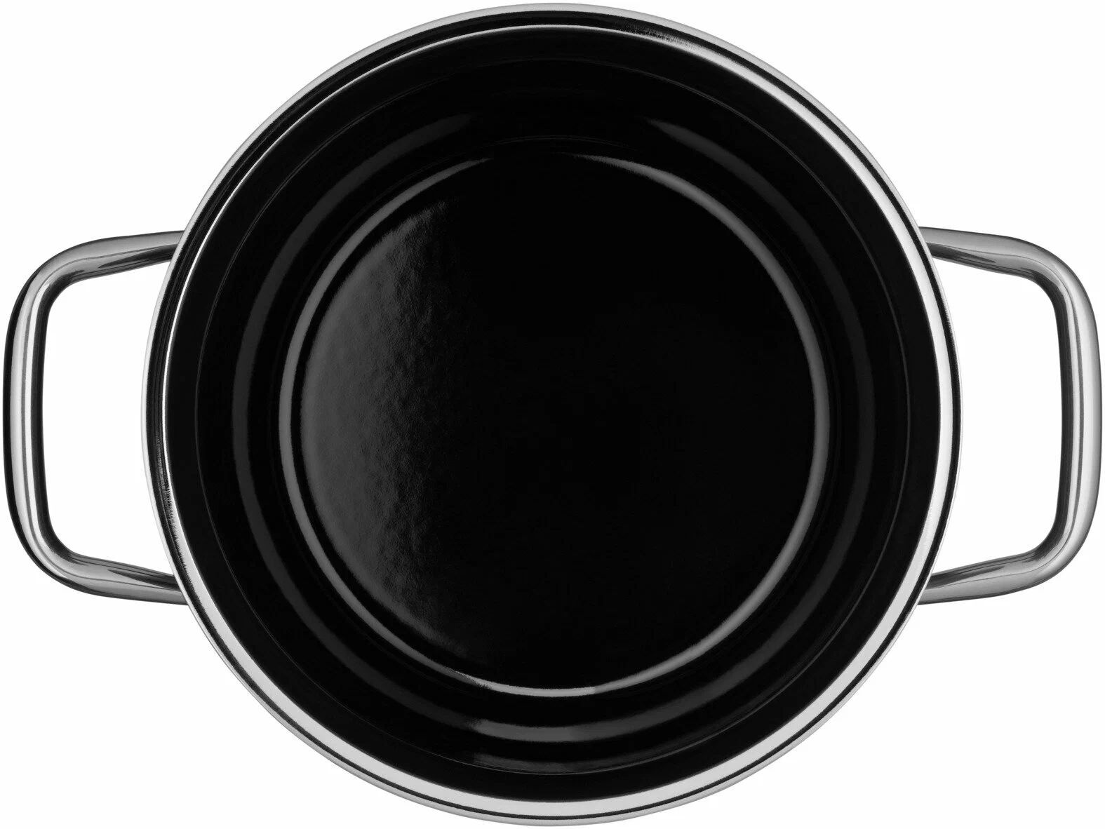 Кастрюля WMF 6,4 л 24 см Fusiontec Functional Black черная с крышкой