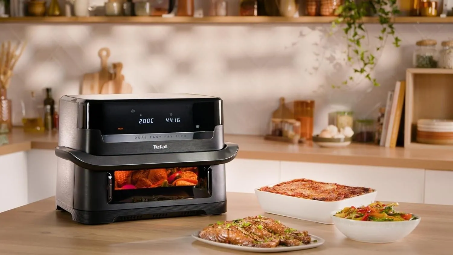 Фритюрница Tefal Dual Easy Fry Flex EY9228E0