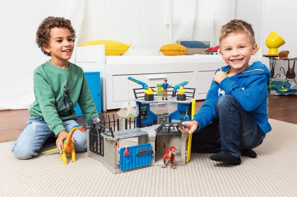 Набор Schleich Большая исследовательская станция динозавров 41462
